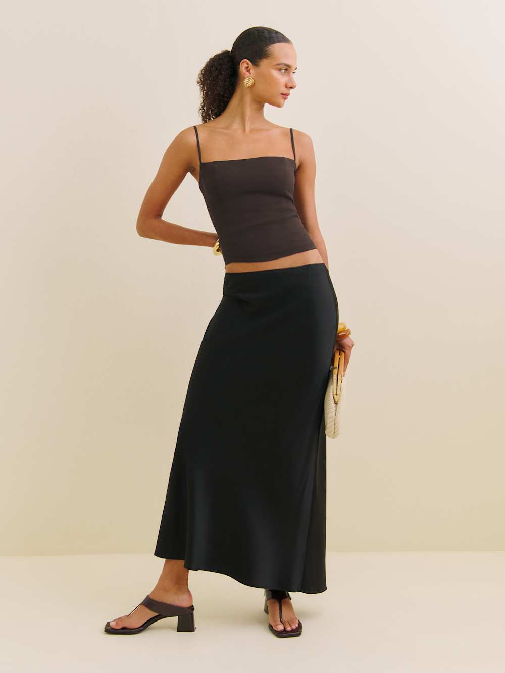 Layla Satin Skirt