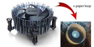 Intel Alder Lake stock coolers