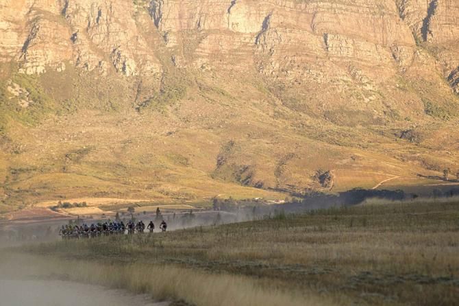Race leaders in stage 3 of the Cape Epic