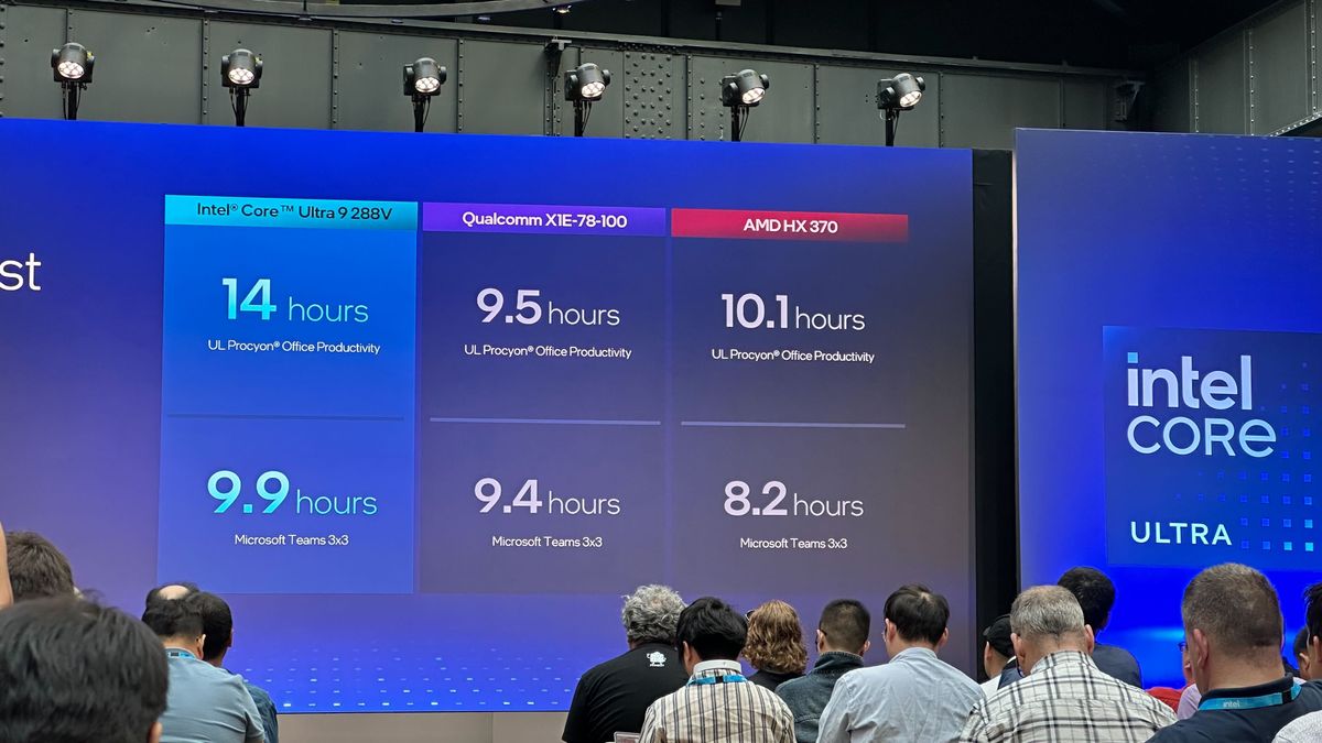 Intel VP of AI and Technical Marketing Robert Hallock at the Intel Core Ultra global launch event