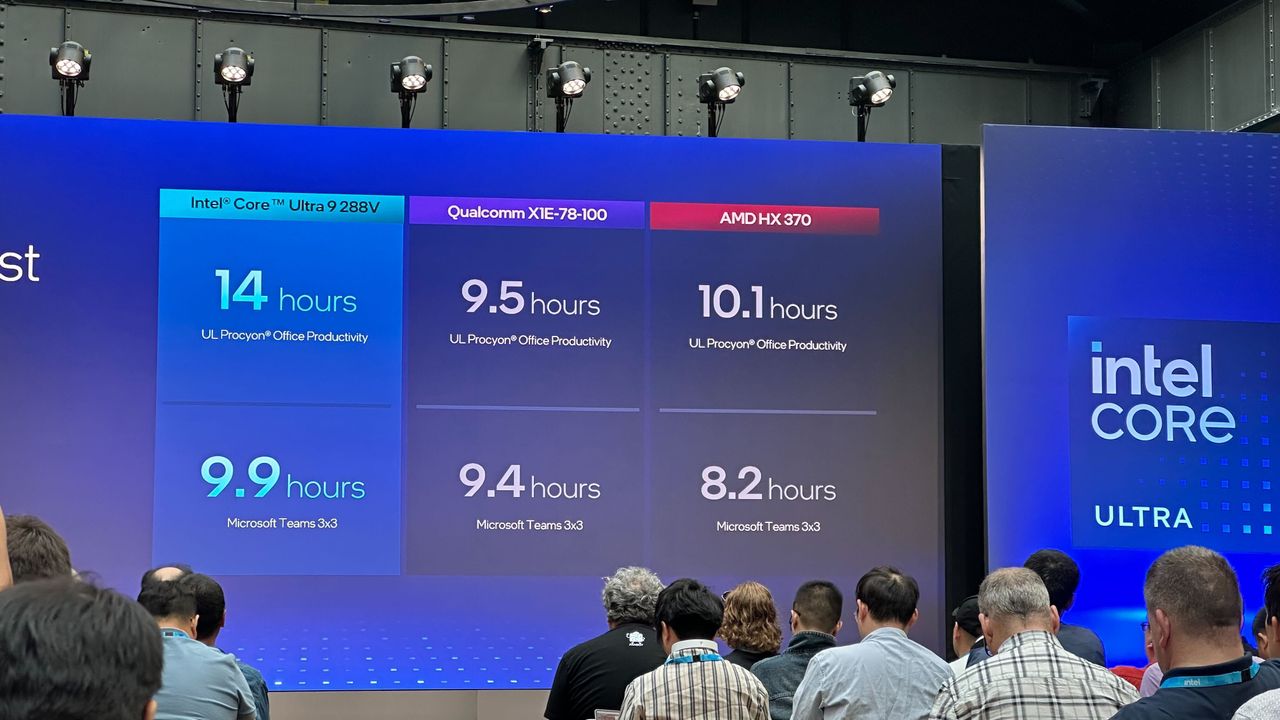 Intel VP of AI and Technical Marketing Robert Hallock at the Intel Core Ultra global launch event