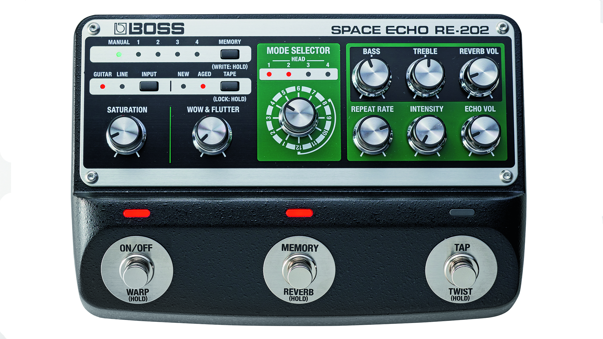 A photo of the Boss RE202 Space Echo pedal