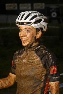 Under 23 women's cross country winner Ekaterina Anoshina