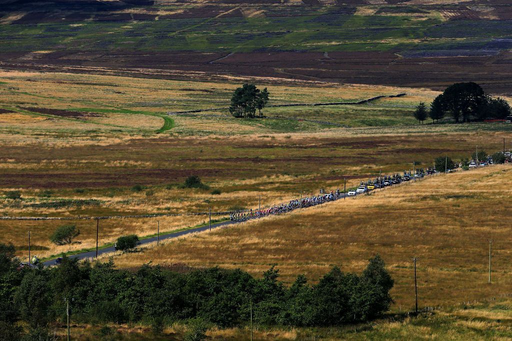 Epic landscape at the Tour of Britain