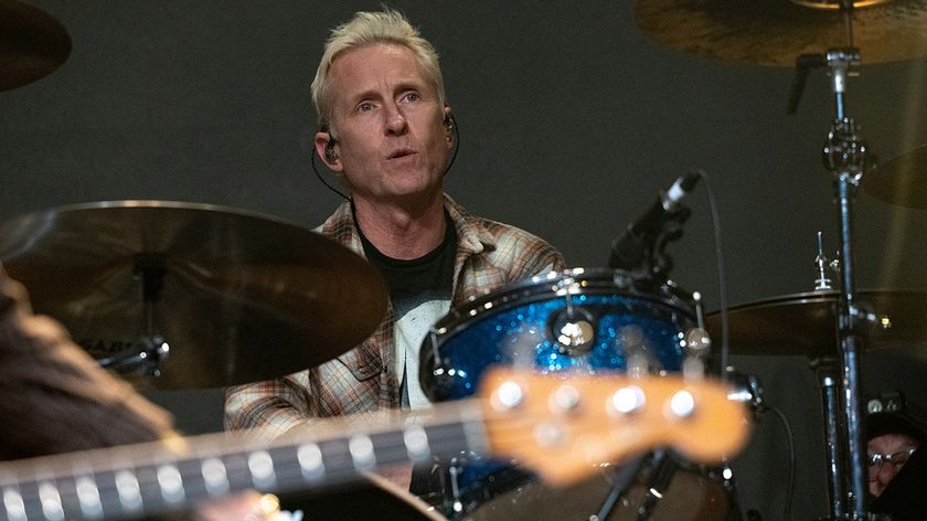 LOS ANGELES, CALIFORNIA - OCTOBER 26: Drummere Josh Freese performs onstage during the Above Ground 4 concert benefiting Musicares at The Fonda Theatre on October 26, 2025 in Los Angeles, California. (Photo by Scott Dudelson/Getty Images)