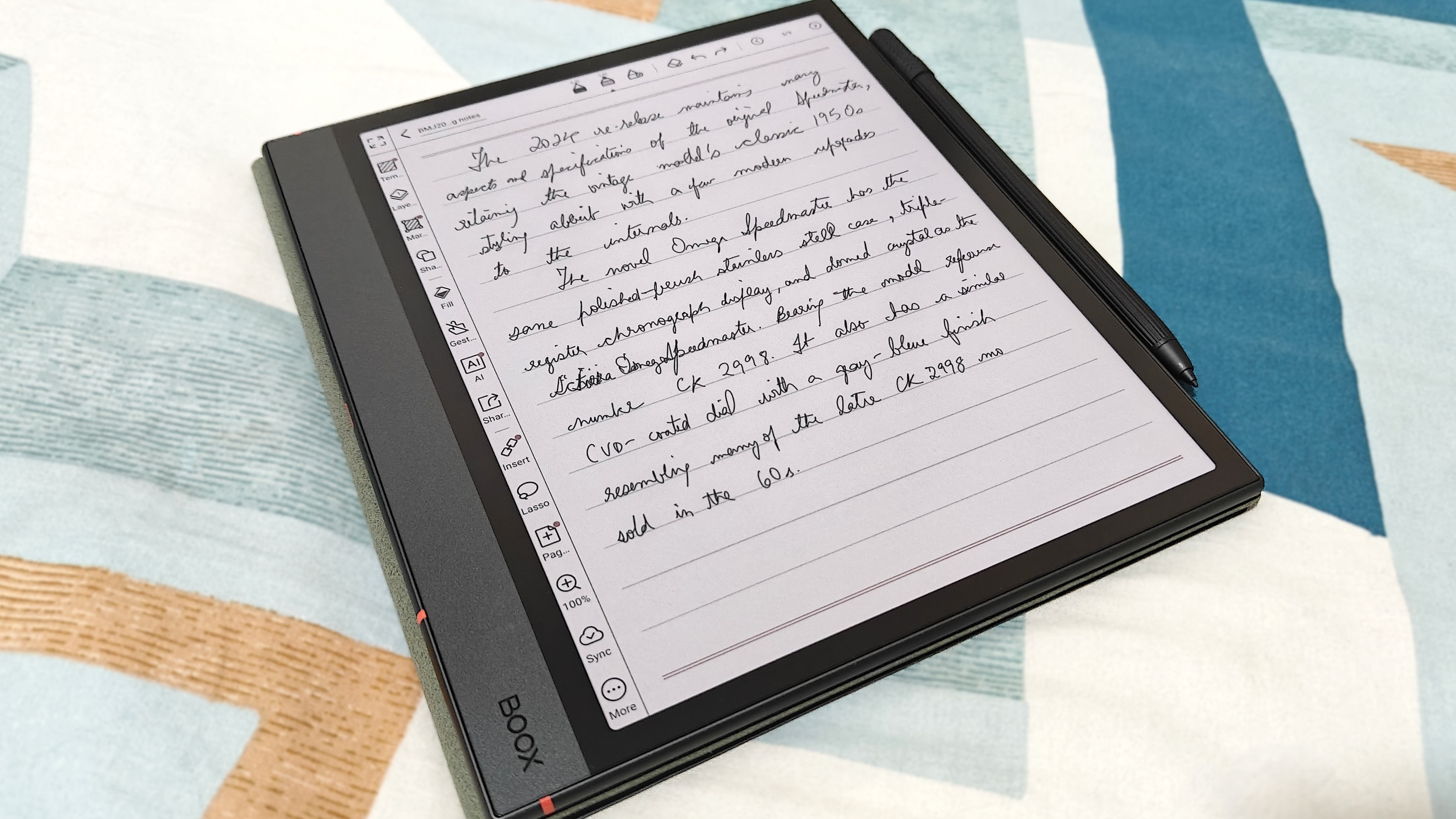 Onyx Boox Note Air 4 C e-reader