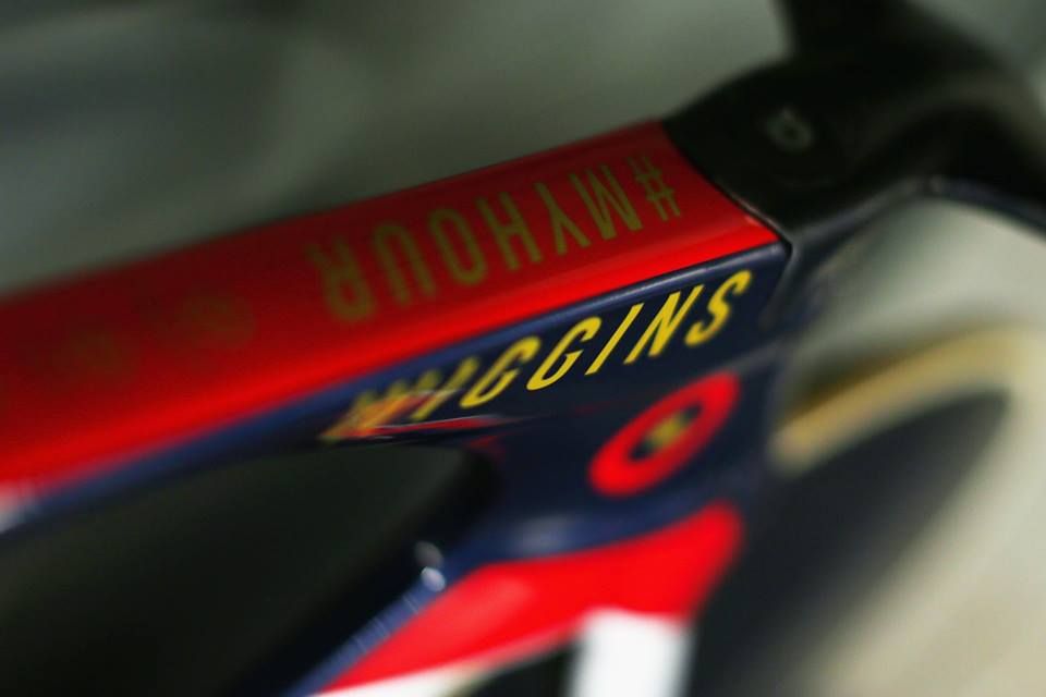 Bradley Wiggins' Pinarello Bolide HR bike
