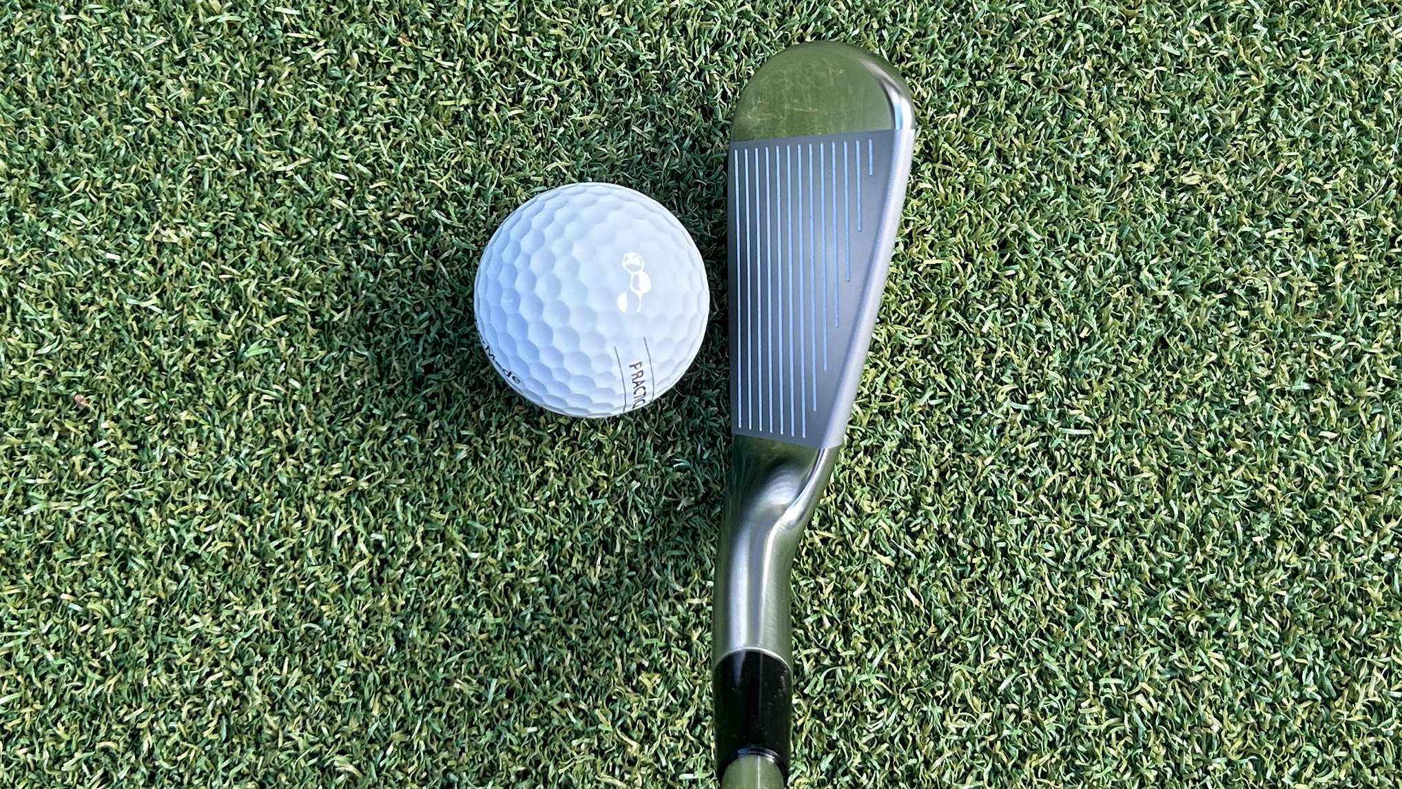 Photo of the 7 iron in the Mizuno M-13 Irons