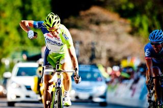 Ivan Basso (Liquigas-Cannondale) wins the Japan Cup.
