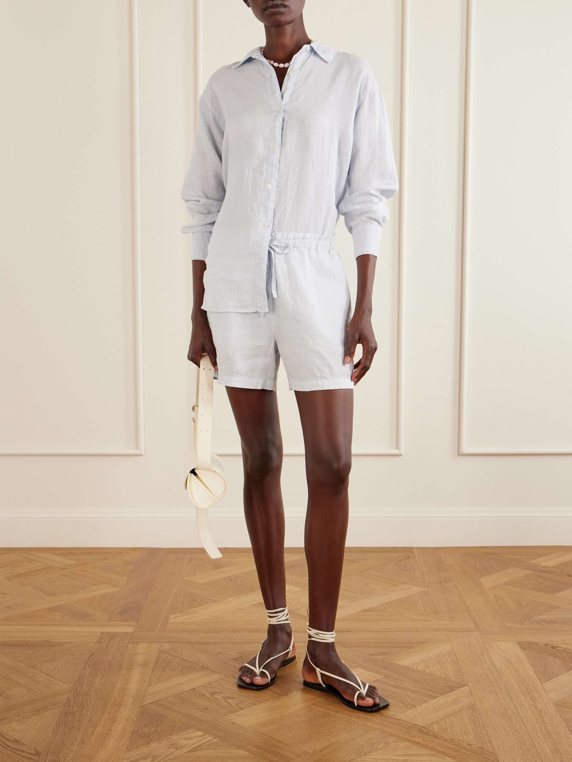 Linen-Canvas Shirt