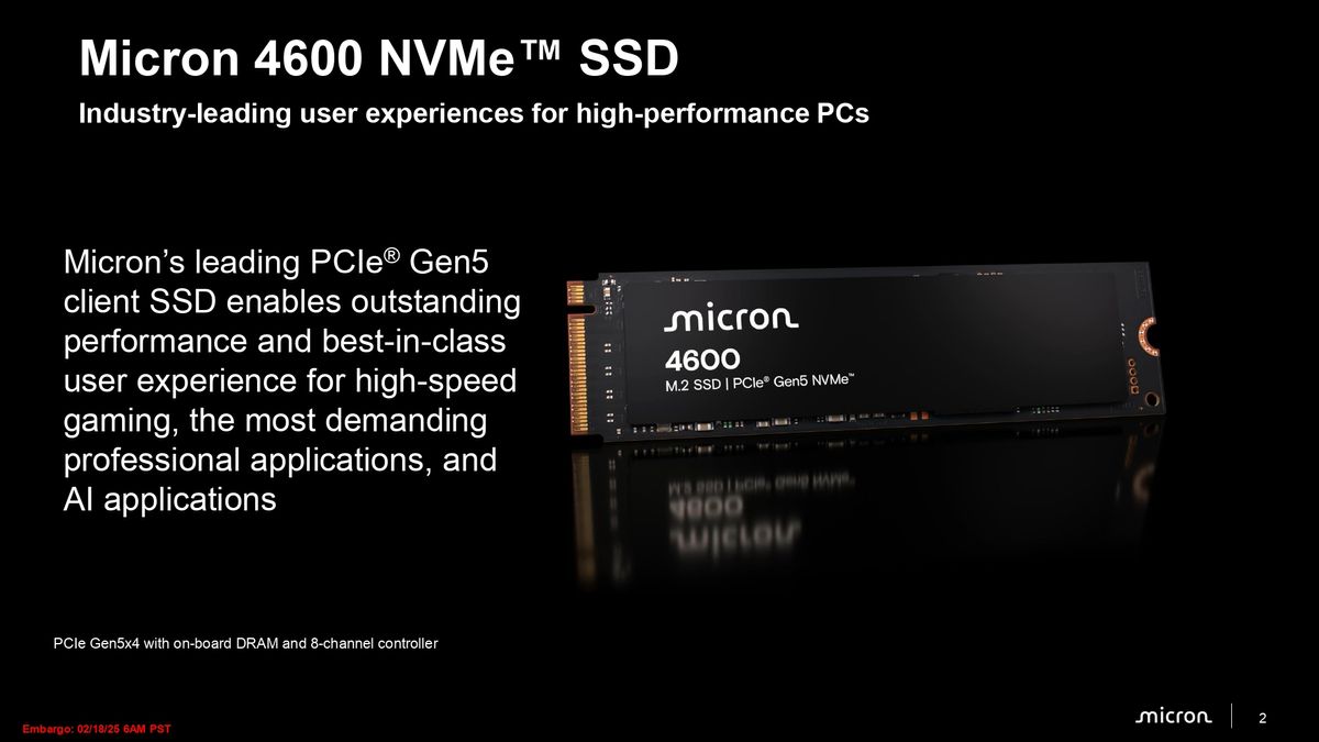 Micron 4600 Presentation