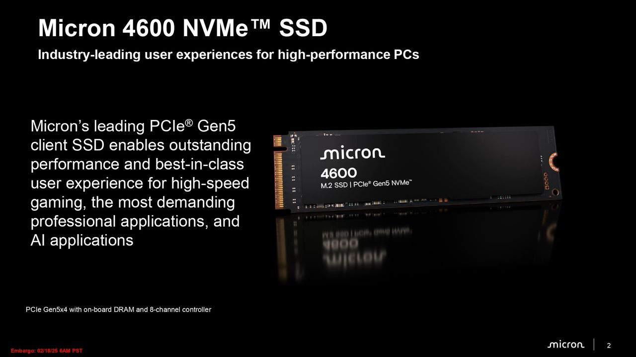 Micron 4600 Presentation