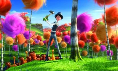 The anti-industrialist message in "The Lorax" has critics on the Right calling it liberal propaganda for kids. 