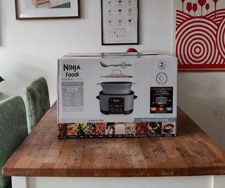 The box of the Ninja Foodi PossibleCooker Pro
