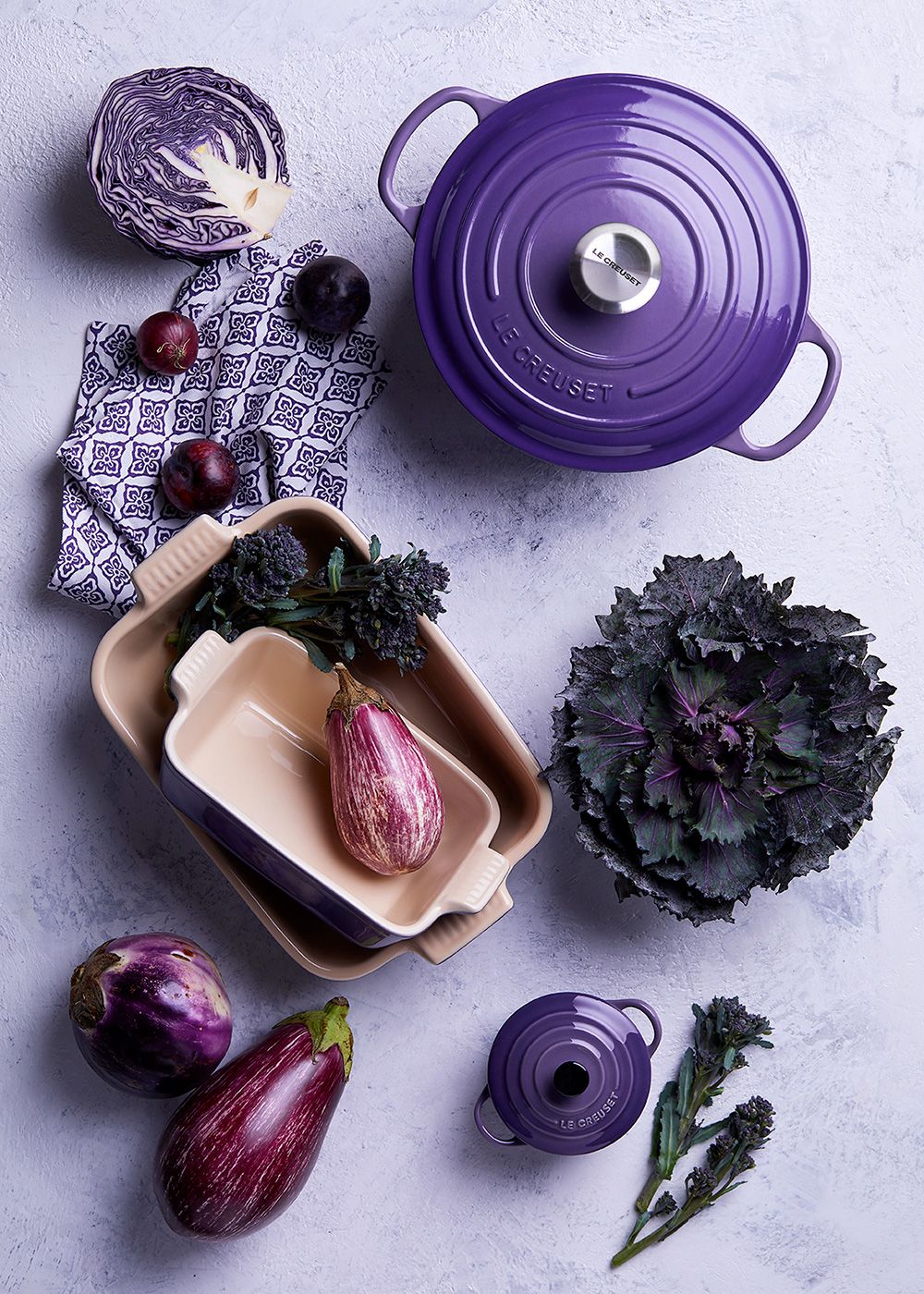 This newfor2019 Le Creuset Ultra Violet cookware is inspiring our kitchengoals Ideal Home