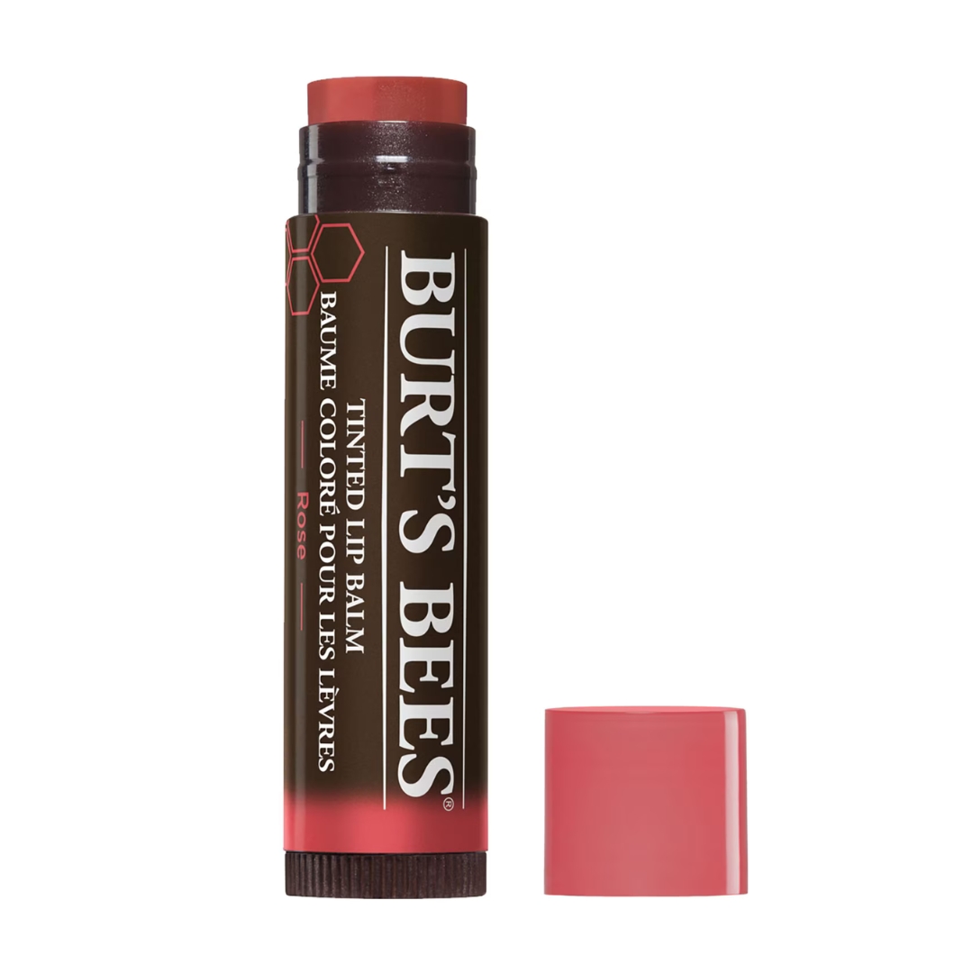 Burt&#039;s Bees Tinted Lip Balm in Rose