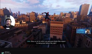Marvel's Spider-Man Remastered swinging through NYC on Twitch