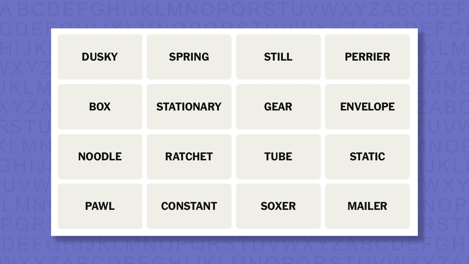 NYT Connections hints for game 931 on a purple background