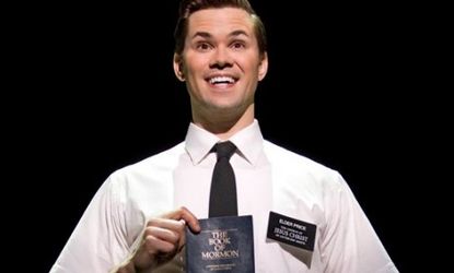 The Tony Award-winning Broadway musical "Book of Mormon" is seeing ticket prices sky-rocketing - one scalped pair of orchestra seats sold for $1,832.75.