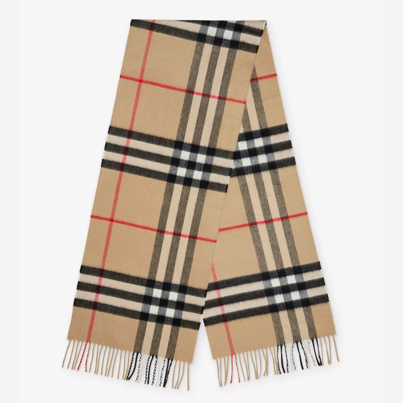 Burberry check scarf