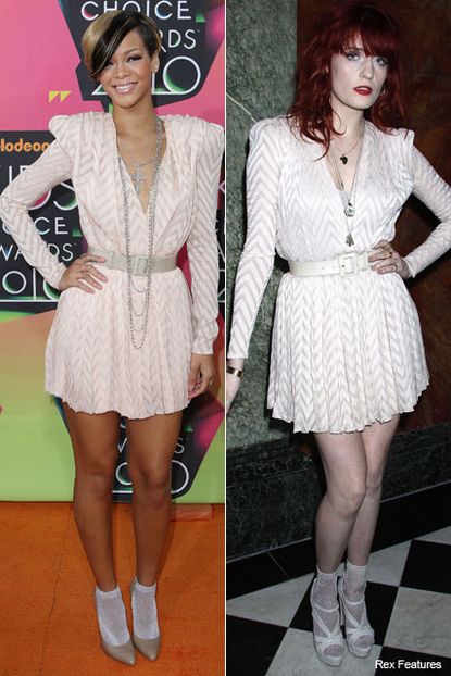 Rihanna and Florence Welch in Christian Dior - Who wore it best? - Marie Claire