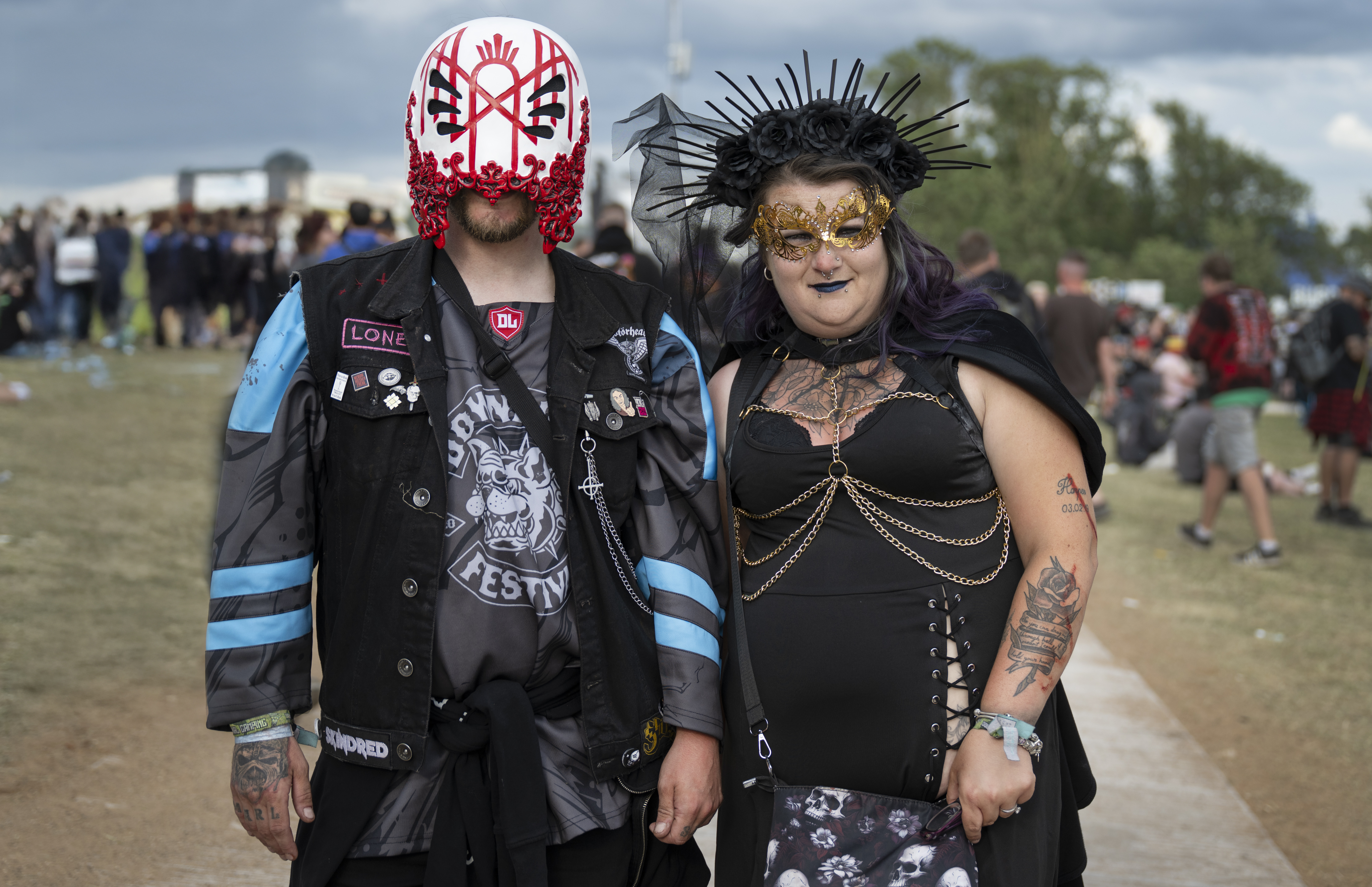 Sleep Token fans Download Festival 2025