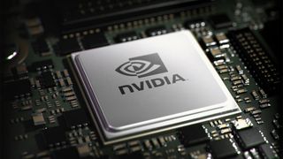 Immagine promozionale di un chip Nvidia