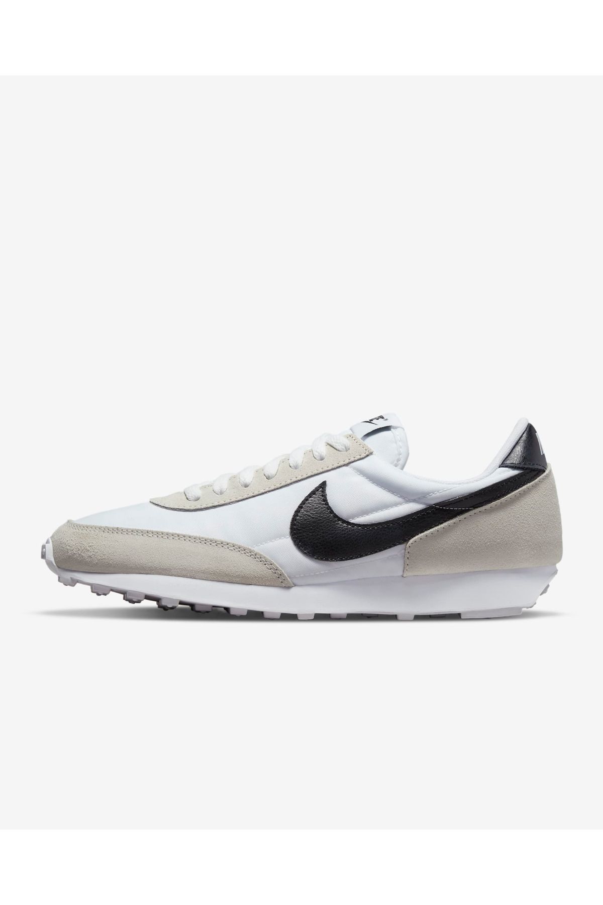 Nike Daybreak-Sneaker in Schwarz, Weiß und Creme