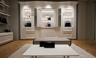 Delvaux's new store concept by artists Martine Feipel and Jean Bechameil