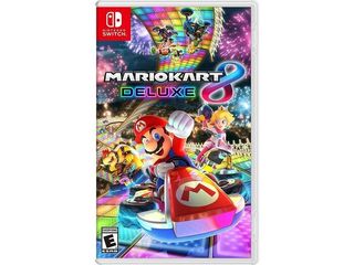 Mario Kart 8 Deluxe Nintendo box cover
