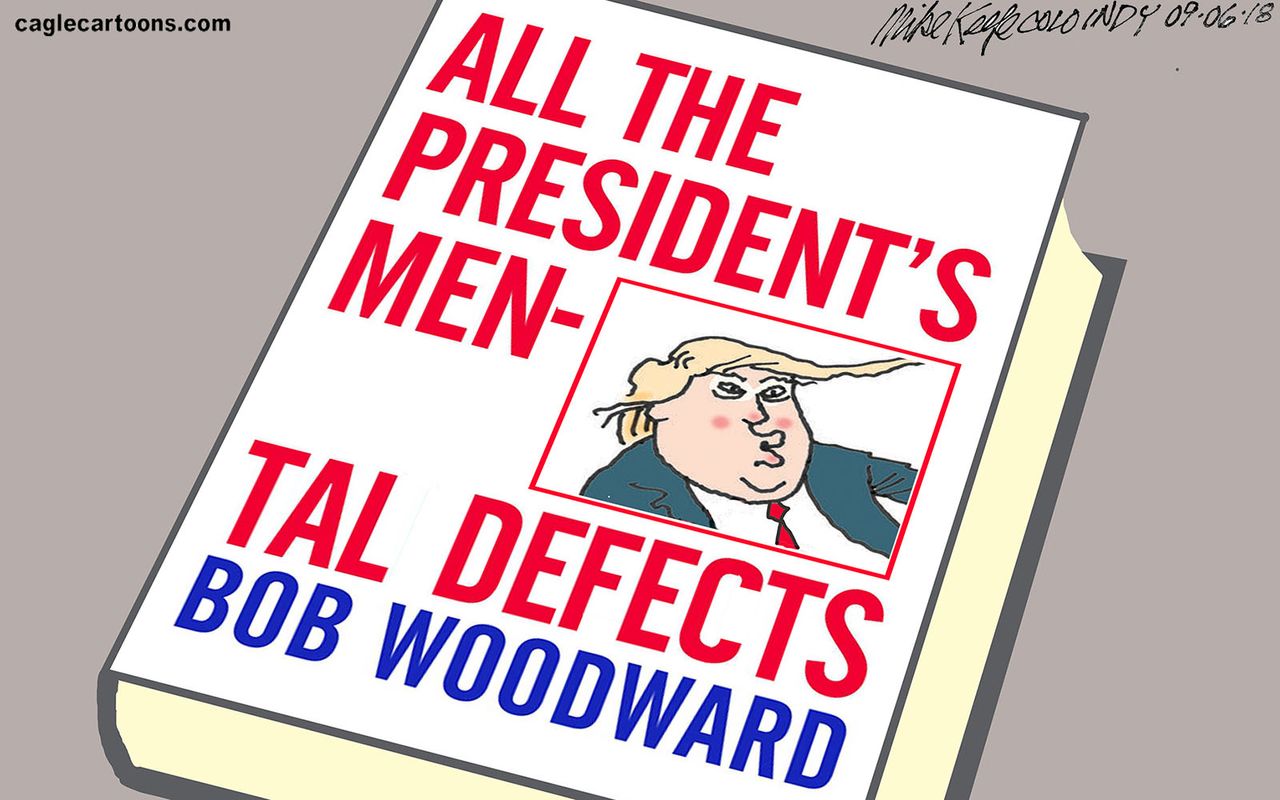 5 brutally funny cartoons about Bob Woodward's new Trump book | The Week