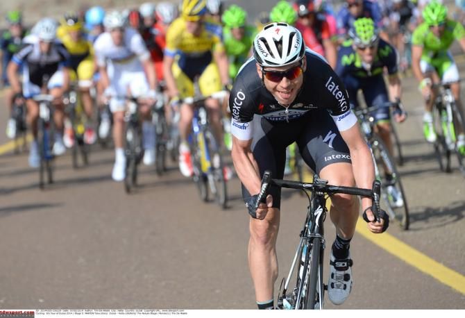 Tony Martin (Omega Pharma-QuickStep) launches an attack
