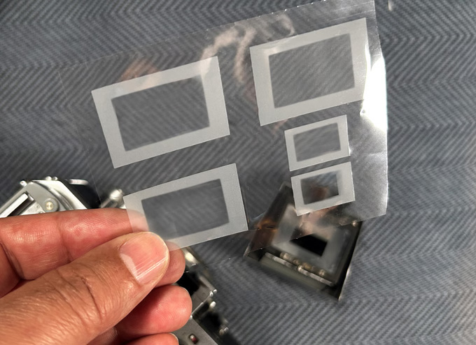 The viewfinder guide for the I'm Back Roll