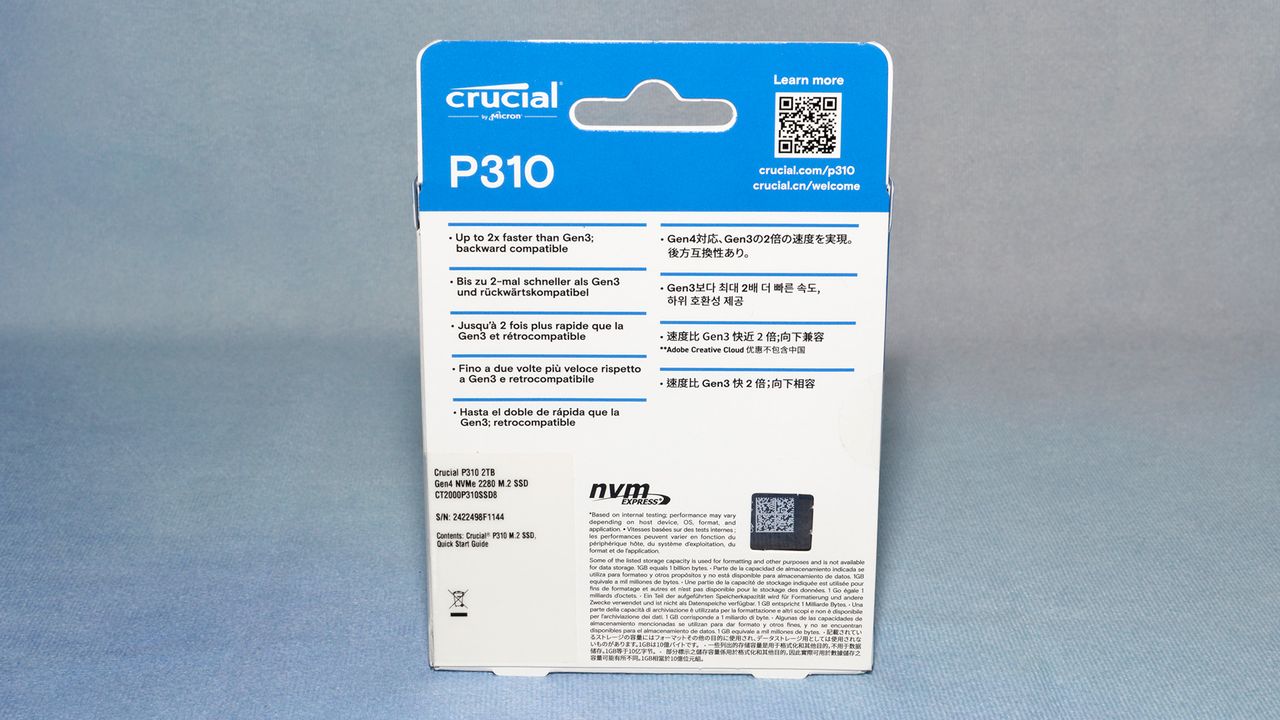 Crucial P310 (2280) SSD