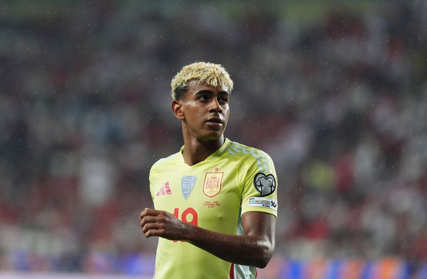 Barcelona and Spain star Lamine Yamal