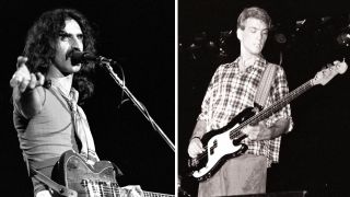 Singer/Songwriter Frank Zappa performs at The Fox Theater in Atlanta.