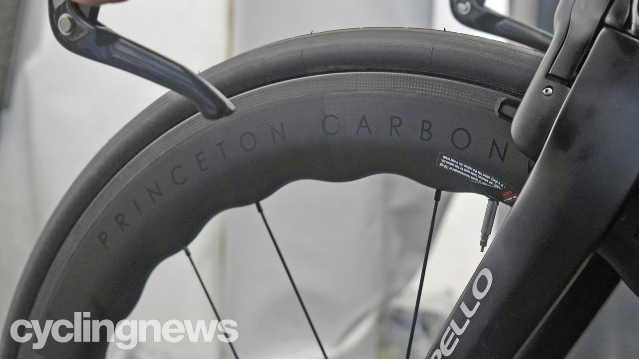 Team Ineos Princeton Carbonworks wheels