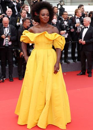 Viola Davis attends the screening of "Top Gun: Maverick" during the 75th annual Cannes Film Festival at Palais des Festivals on May 18, 2022 in Cannes, France.