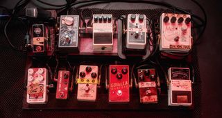 Paul Banks' pedalboard