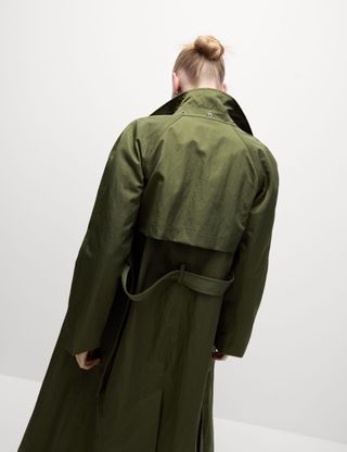 Waterproof Belted Trench Coat