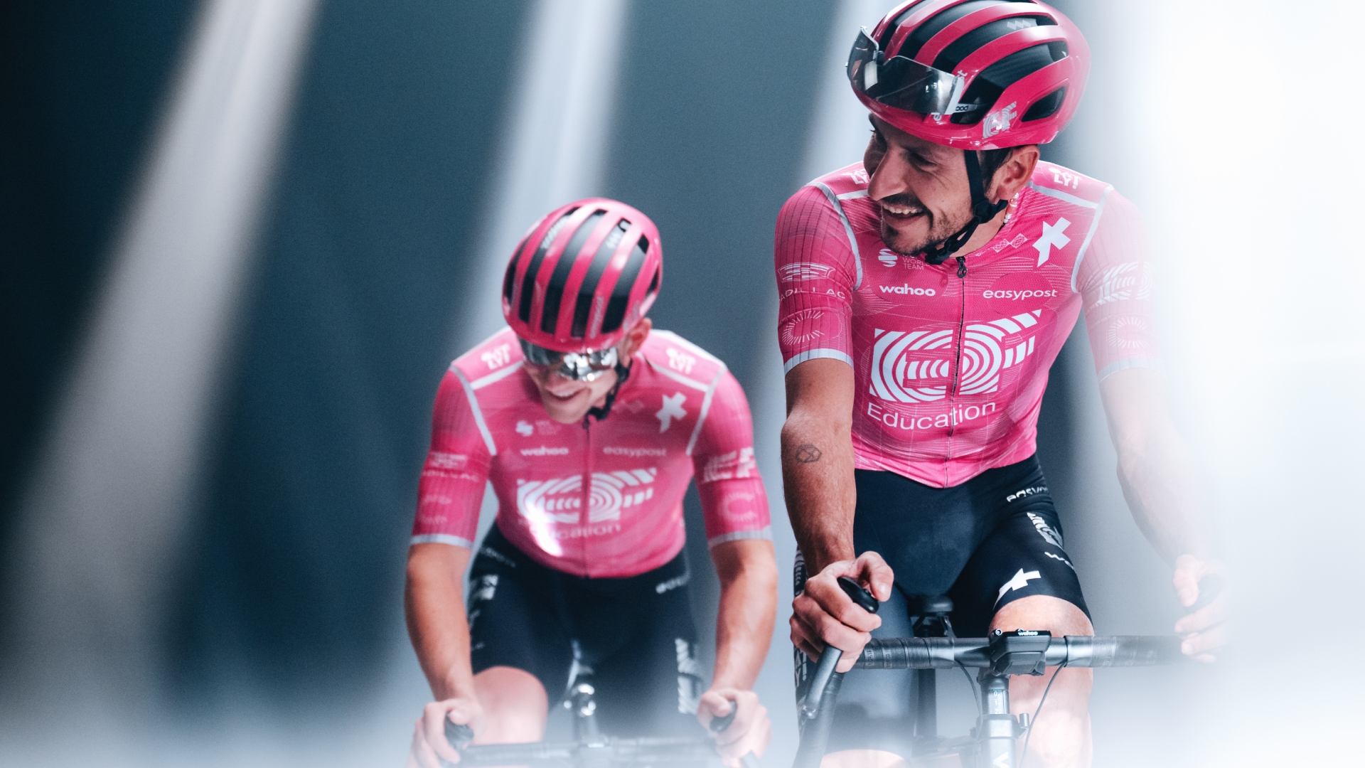 The new EF Education kit, made by Assos of Switzerland