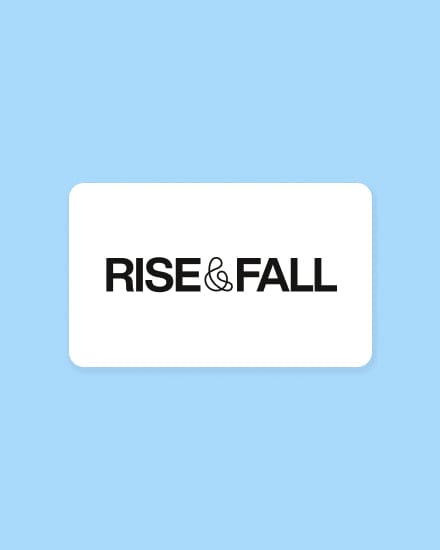 Rise &amp;amp; Fall Gift Card - &amp;pound;15