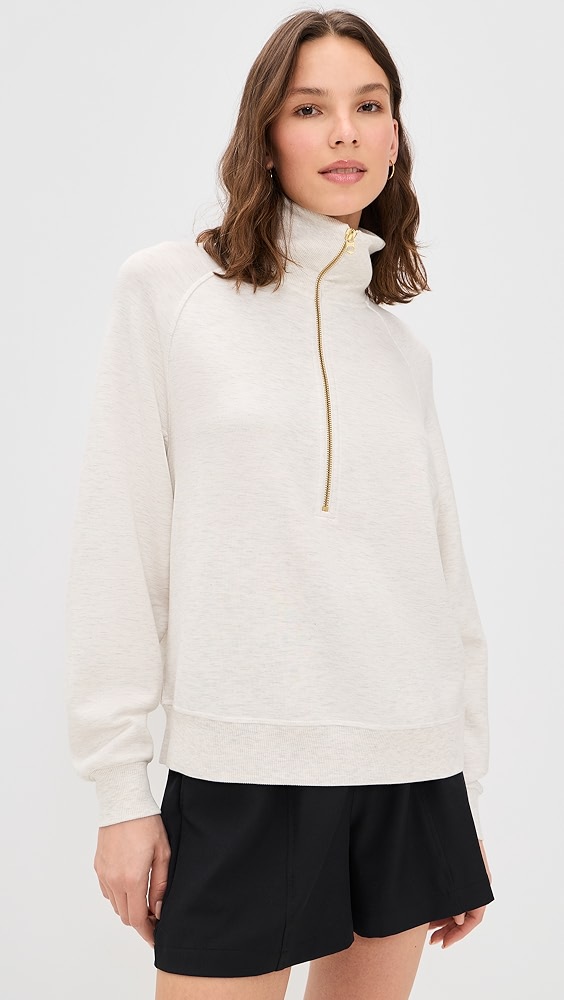 Varley Selene Half Zip Marl Pullover