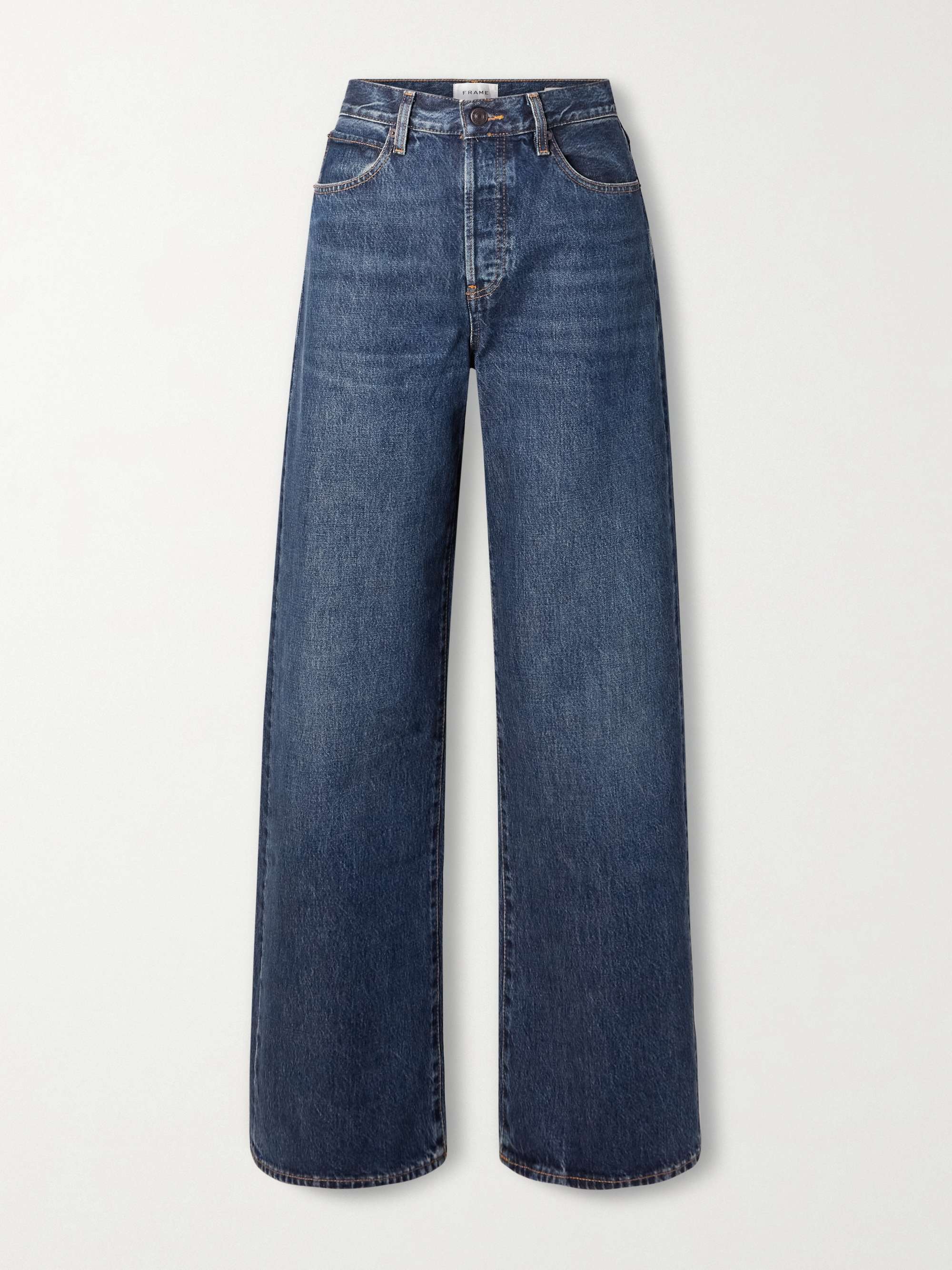 Loose Low-Rise Wide-Leg Jeans