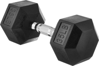 Amazon Basics Rubber Hex Dumbbell 20lb