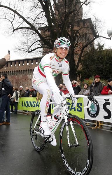 Italian champion Filippo Pozzato (Katusha)