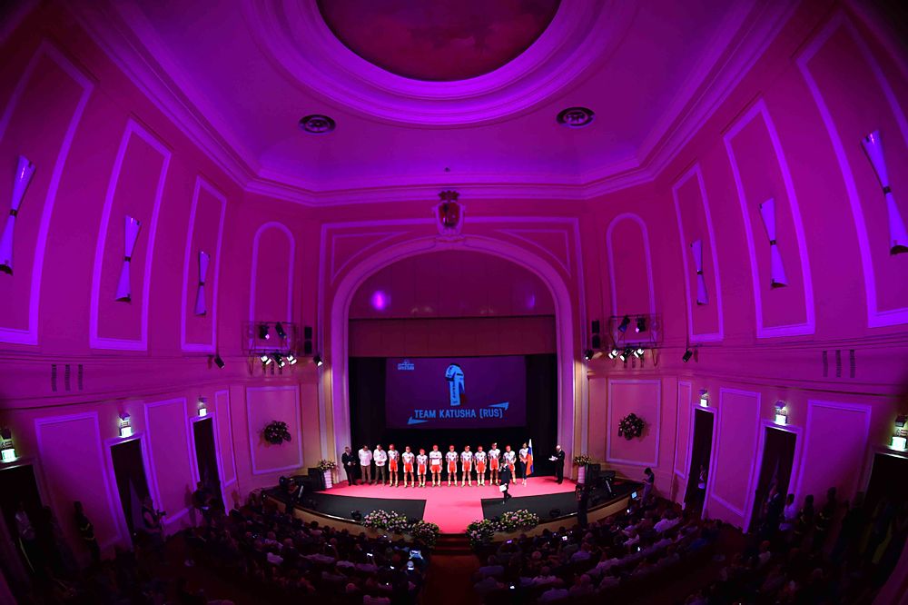 2015 Giro d'Italia team presentation Team Katusha