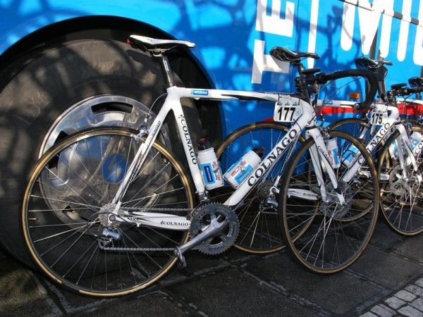 Milram's usual Colnago Extreme Power bikes&hellip;