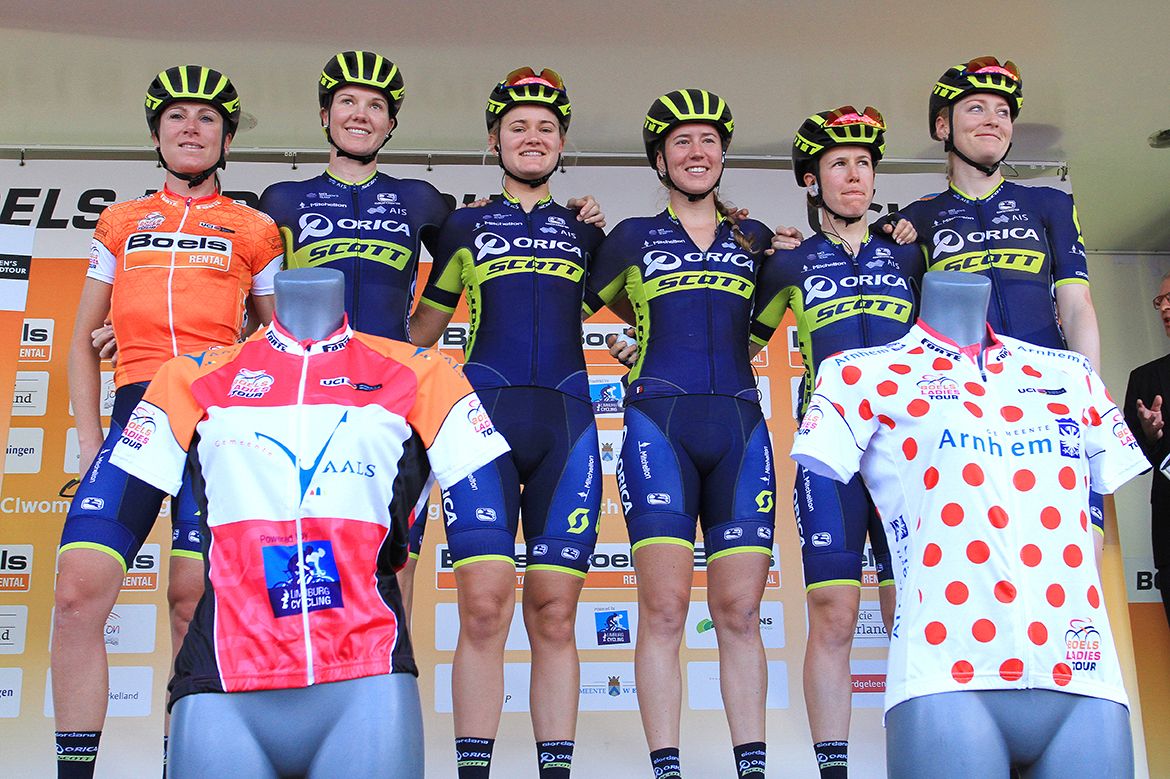 Orica-Scott at the Boels Ladies Tour