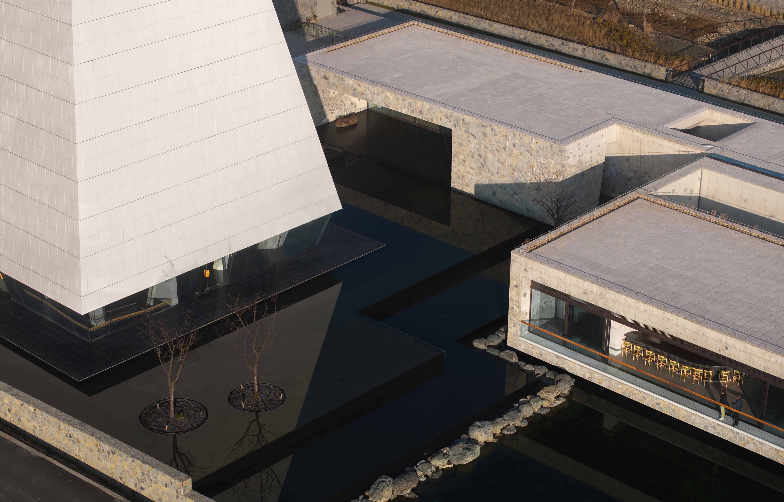 A Diageo distillery mesmerises with monolithic architecture in the Chinese Dali valley